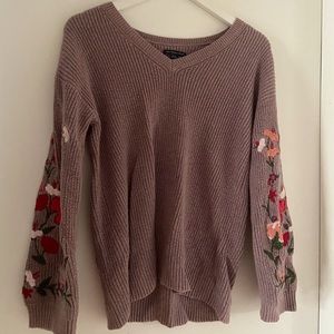 Floral Sweater